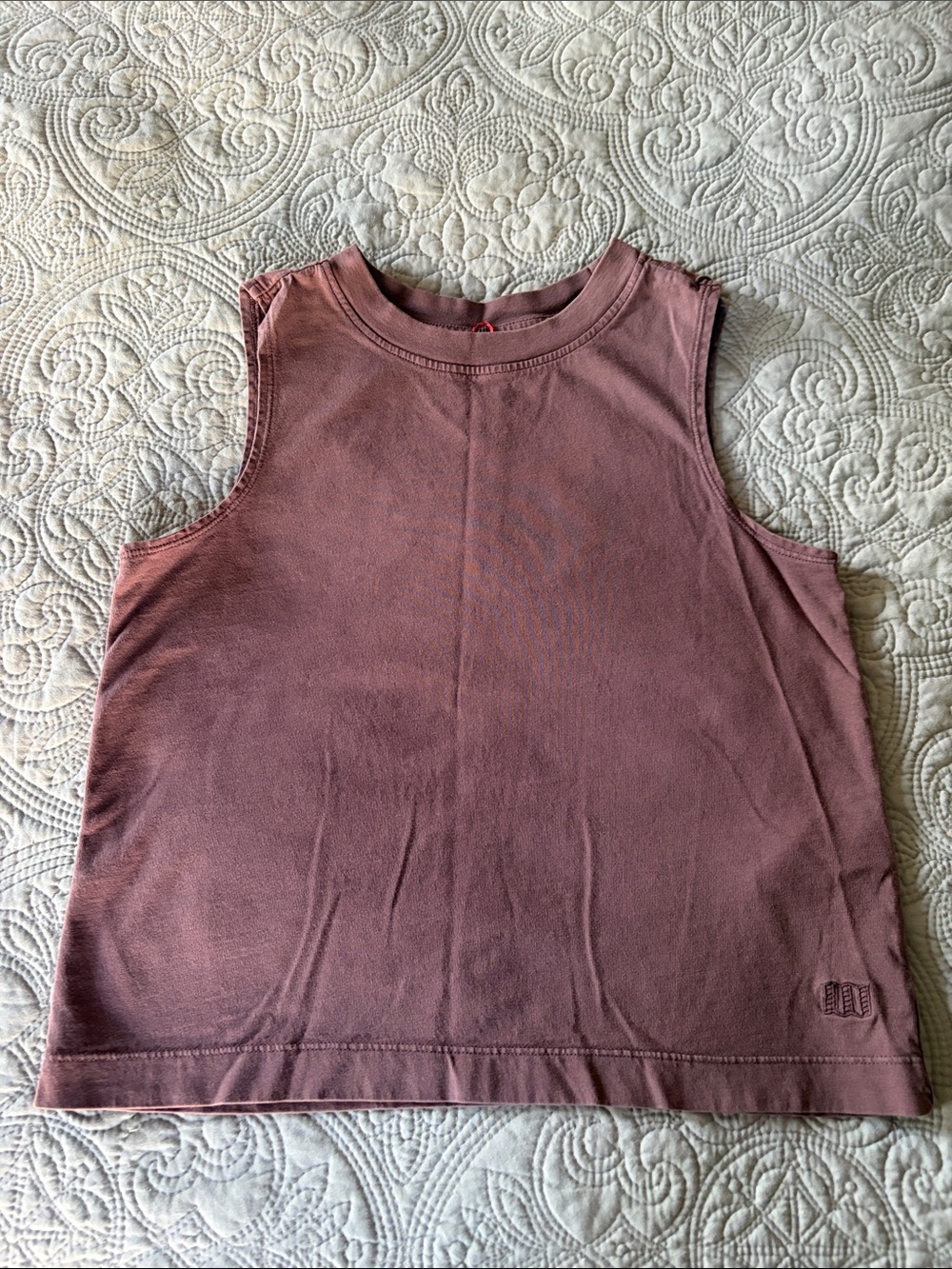 Topo Designs,  Sleeveless Tee - Dusty Mauve, XS